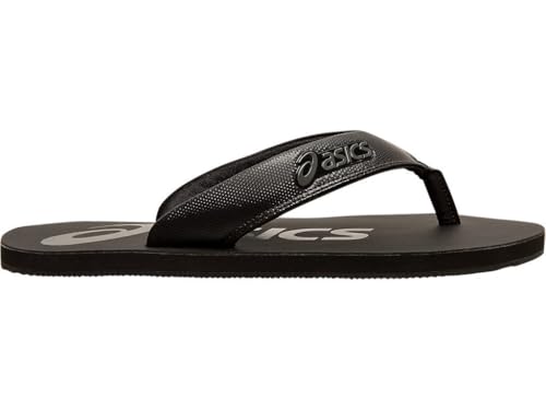 Image of ASICS Zorian Bm Black /Dark Grey Slippers - 12 UK (48 EU) (13 US) (1173A008)