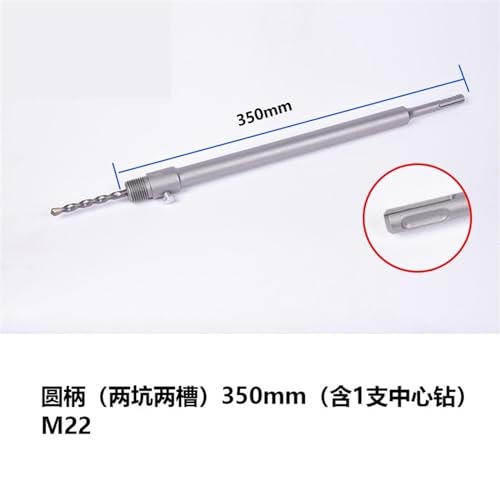 Adaptador M22 a SDS Plus de 200mm para martillo eléctrico y corona 5