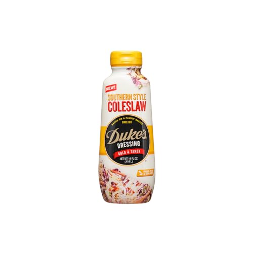 Image of Duke's Southern Style Coleslaw Dressing - Tangy & Classic, 14 Ounce (Pack of 1)