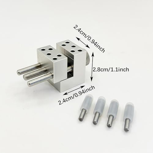 Mini étau d'établi outil de réparation miniature 4 tiges de serrage