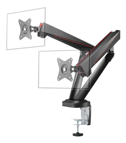 Deltaco Dual Gaming Monitor Arm Cover
