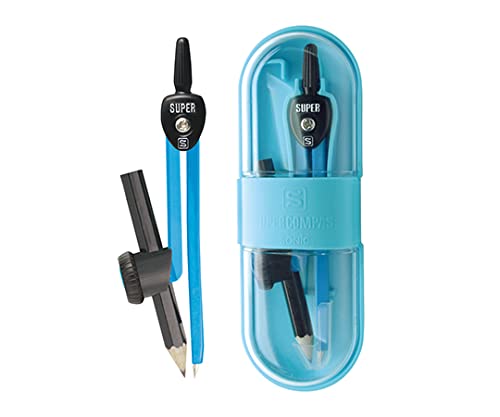 ソニック スーパーコンパス いろは 鉛筆用 学納タイプ ブルー SK-7356-B