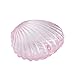 Produktbild TOYMYTOY 10 Stücke Hochzeit Süßigkeiten Geschenkbox Muscheln Design Aufbewahrungsbox für Bonbons Schmuck Pillen Verpackung (Transparent Rosa)