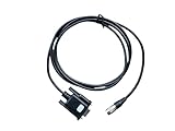 Washinglee DB9 Total Station Data Collector Cable for Topcon, Six Pin to DB9 Adapter Cable for Top-con Sokkia Total Station, 3 FT