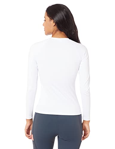 Manga Longa Térmica, Estilo do Corpo, Feminino, Branco, M