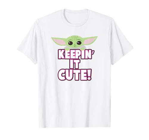 T-shirt Star Wars The Mandalorian Grogu imprimé graphique pour homme et femme