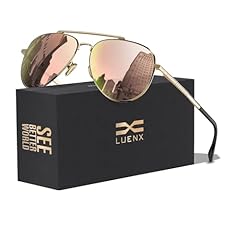 15-mirrored Pink Lens/Gold Frame