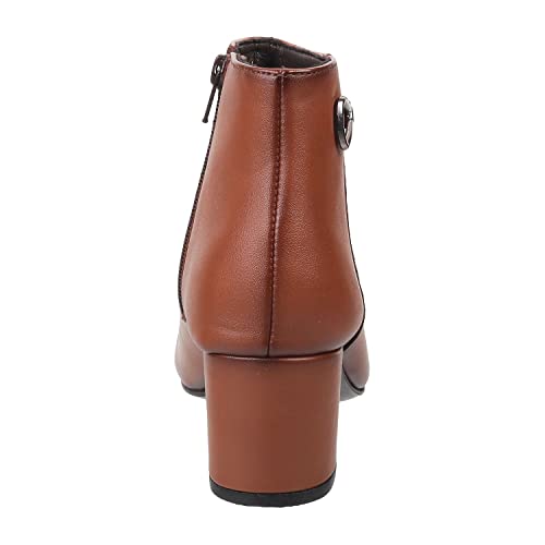 Image of Metro Women's Faux Leather Fashionable Trendy Ankle Boots
