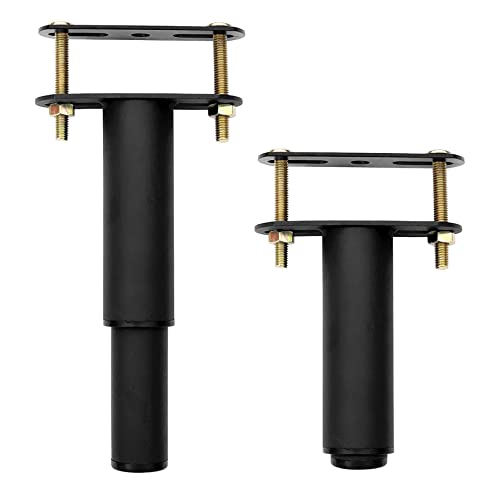 Taelakeni 2 Pcs Bed Frame Legs, Adjustable Height Center Support Leg For Bed Frame, Bed Center Slat Heavy Support Leg, Sofa Furniture Cabinet Feet Legs (5.1"-9.6") #TOP6