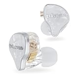 Yinyoo HZSOUND 白雪 white snow 中華 イヤホン 有線 HIFI イヤモニ カナル型 イアフォン 強力なN52磁石 LCP+PU振動板 人間工学に基づいて設計 リケーブル可能のデザイン ラジオ/楽器練習/映画鑑賞/TV視聴/ゲーミング用イヤホン（マイクなし）