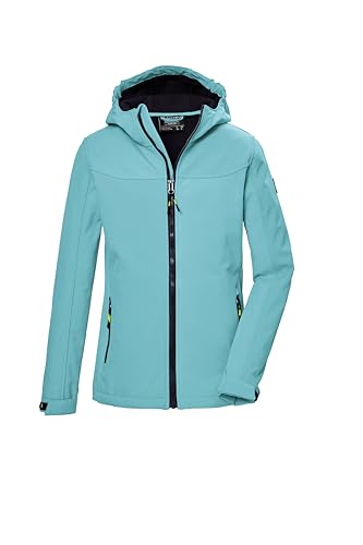 killtec Mädchen Softshelljacke/Outdoorjacke mit Kapuze KOS 145 GRLS...