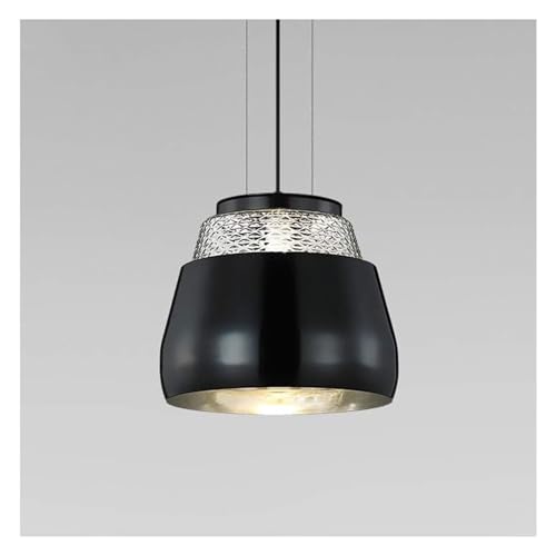 Lustre salon moderne avec suspension en métal et verre luminaire plafonnier E27