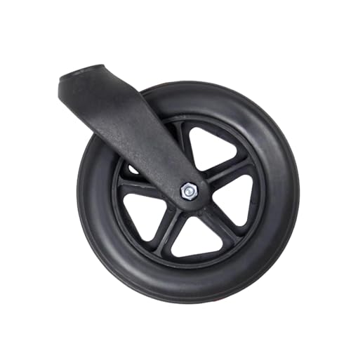 Fourche avant 20,3 cm et kit de roues de rechange universelles pour fauteuil roulant en PVC ABS