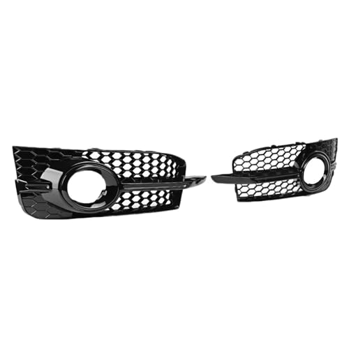 Grille antibrouillard cassée Audi A1 S-Line solution calandre hexagonale d'abeille de course - 4