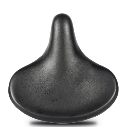 Selle à ressorts pour vtt en cuir rétro marron grand confort