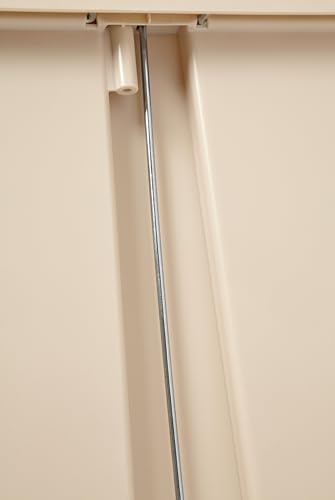 Image of Rubbermaid Commercial Products STREAMLINE Plastic Front Step Step-On-Trash /Garbage Can /Bin 18 GAL Beige for Doctor's Office /Hospitals /Healthcare