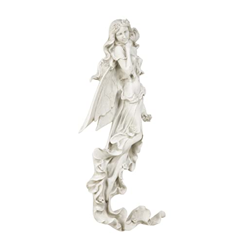 Design Toscano EU5604 Brianna The Summer Breeze Fairy Wall Sculpture, 11 Inches Wide, 3 Inches Deep, 22 Inches High, Antique Stone Finish thumb #8