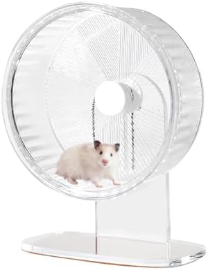 Super-Silent Hamster Exercise Wheel: Silent Spin Toys Hamster Run...