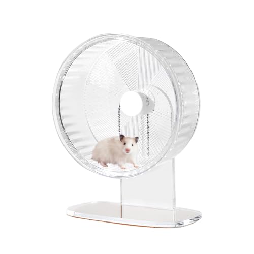 Super-Silent Hamster Exercise Wheel: Silent Spin Toys Hamster Run...