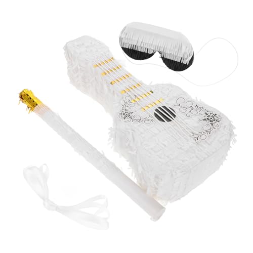 ERINGOGO Violin for Birthday Parties Creative Candy-filled Decoration with Stick Blindfold Versatile for Boys Girls Men Women for Themed Events and Celebrations