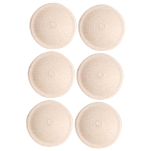 BESTonZON 6pcs Cotton Nursing Pads Reusable Breast Feeding Pads Soft Feeding Sponge Washable Milk for Breastfeeding