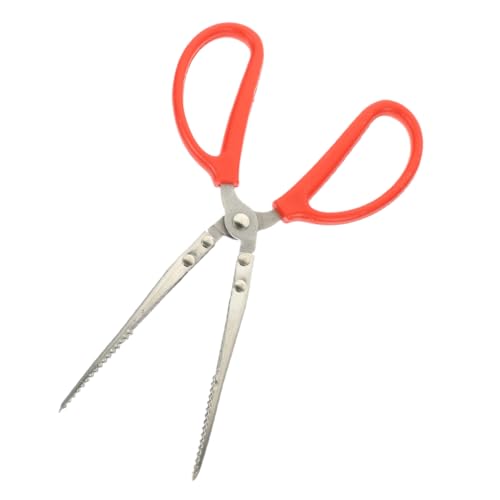 CONGARTENO Pinza Per Granchio Inossidabile Strumento Multifunzionale Per Cattura Di Pesci e Crostacei Per Spiaggia e Barbecue Design Ergonomico e Antiscivolo