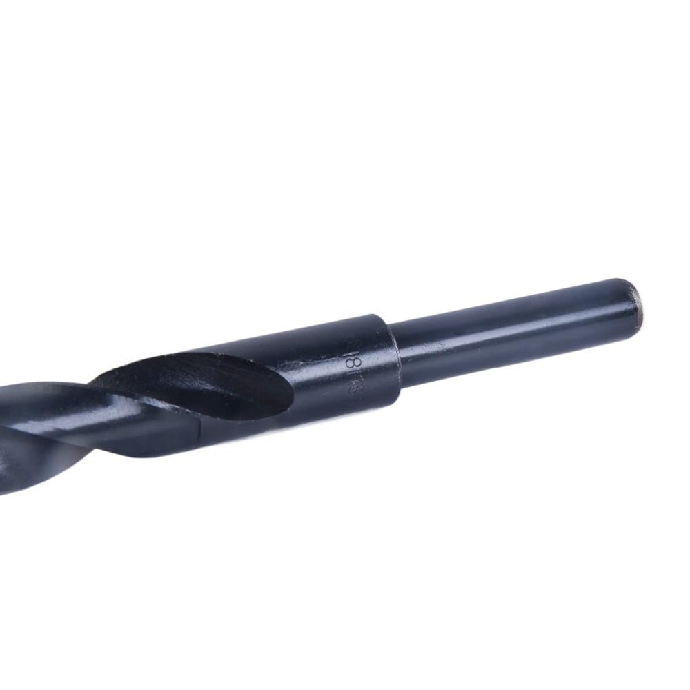 1 broca helicoidal HSS, vástago reducido de 1/2 pulgada, broca de acero de alta velocidad for metal, acero inoxidable, hierro fundido, plástico y madera, diámetro 12-40 mm(39.0)