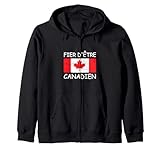 il canada non è in vendita fier d'être canadien felpa con cappuccio
