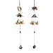 2 Piezas de Campanas de Viento Fengshui, Campanas de Viento Chinas, Campanas de Viento de Elefante, Piscis Campanillas de Viento, para Colgar para Decoración Colgante para Interiores y Exteriores