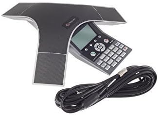 Polycom SoundStation IP 7000 SIP Conference Phone (POE Expandable with 25 Foot Cable), 2200-40000-001 (Renewed)