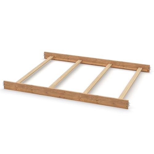 Full-Size Solid Wood Conversion Kit Bed Rails for Evolur Convertible Cribs