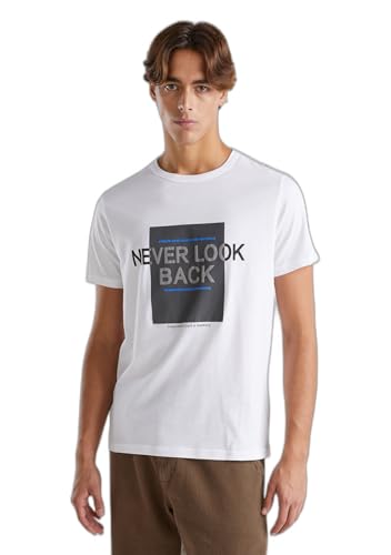 T-shirt United Colors of Benetton 3i1xu109u blanc pour un look casual
