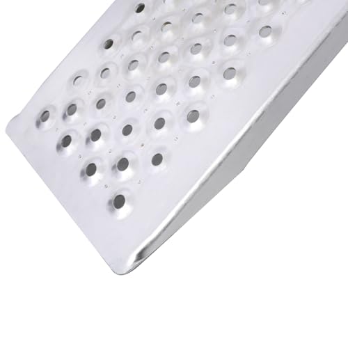 Rampas de carga de aluminio Geelife 880 lbs Plata miniatura 7