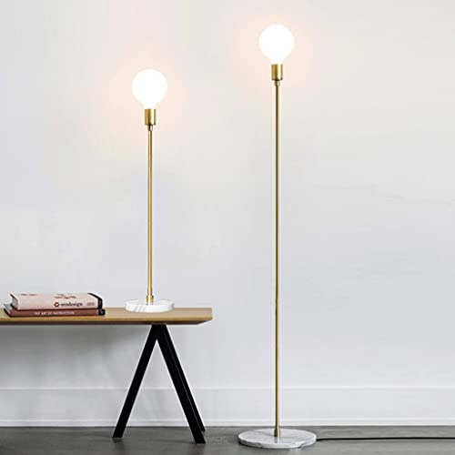 Lampadaire à LED globe au design industriel moderne 59in avec éclairage chaud - 6