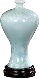Vase à feu élevé avec finition émaillée fine et peinture distincte