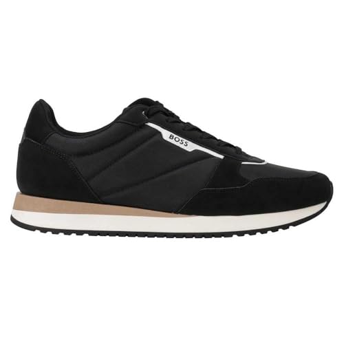 BOSS Kai_Runn_nupny, Correr Hombre, Black, 42 EU
