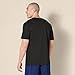 Amazon Essentials T-Shirts For Men, Active Performance Tech, Available in Big & Tall, Pack of 2, Black, X-Large