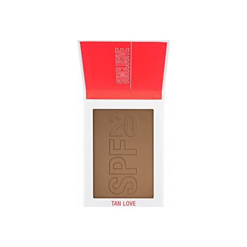 Catrice SUNCLUSIVE Face & Body Bronzer SPF 20, Nr. C01 Tan Love, braun, pflegend, schützend, für sensible Augen/Haut, LSF 20, UVA/UVB filter, strahlend, schimmernd (16g)