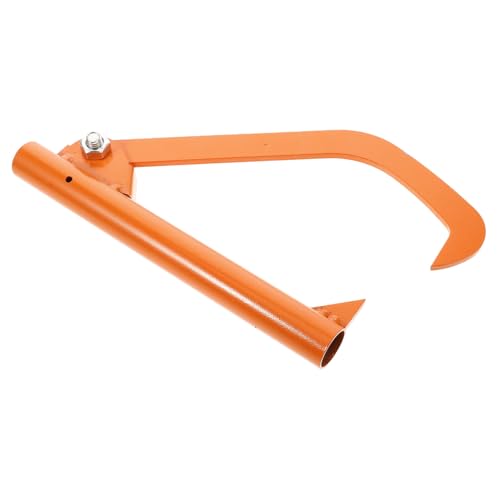 BESPORTBLE Crochet à Grumes Robuste En Métal Pour Déplacement De Bois, Outil De Roulage De Grumes Incliné, Outil Polyvalent Pour Exploitation Et Transport Du Bois