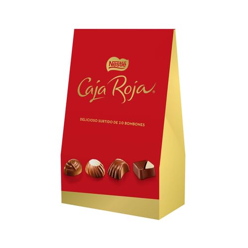 nestle 4 UNIDADES NESTLÉ Bombones surtidos NESTLÉ CAJA ROJA 4x100 g.
