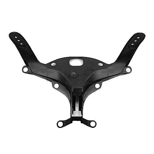 HTTMT MT311-003- Motorcycle Black Upper Stay Cowl Bracket Fairing Headlight Bracket Compatible with YZF R1 2004 2005 2006