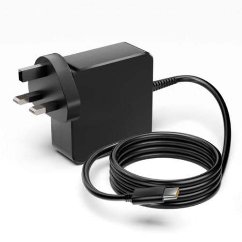 Image of 65W USB C Power Adapter,Type C Power PD Wall Fast Charger Compatible with Huawei Matebook,MacBook Pro/Air,Lenovo Chromebook,Dell XPS,HP Spectre,Acer Chromebook and Any Laptops or Smart Phones