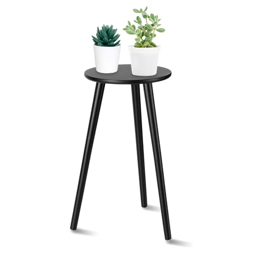 Uneedem Indoor Plant Stand Wood Mid Century Plant Stand for