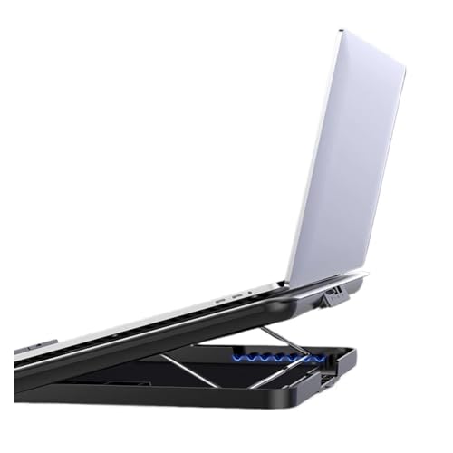 Base refrigerante para laptop con ventilador y soporte miniatura 6
