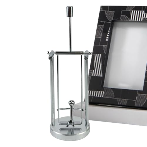 Juguete de escritorio de péndulo - Juguete de movimiento perpetuo, péndulo de onda decorativa | Juguete para aliviar el estrés de movimiento perpetuo, adorno oscilante para hombres, estatua de equilib