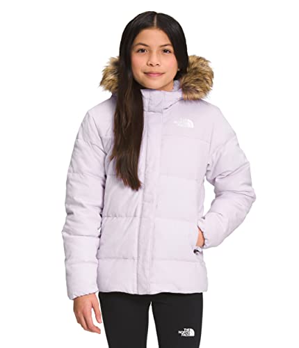 The North Face Girls' North Down Fleece-Lined Parka, Lavender Fog, X-Large #TOP17