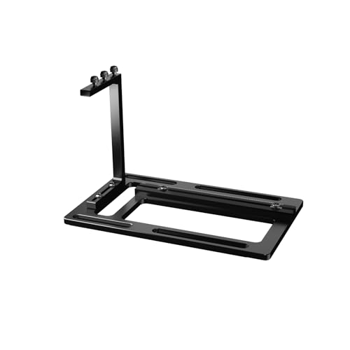 XRIKUI Vertical GPU Mount for PC Case – Aluminum Support Bracket with PCIe Riser Slot and Fan Compatibility for 2/3-Slot GPUs