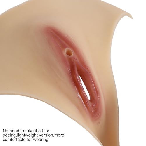 BIMEI Men’s Underwear Gaff Briefs Fake Vagina Silicone Pants Crossdresser Suit Transgender CD Sissy Panties #124