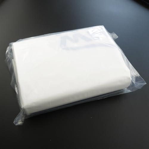 Image of WHEEL CONNECT Tire Storage Bags. Made of Polyethylene LDPE Plastic, Large 38 inchX42 inchH, White, Pack of 4pcs. L.