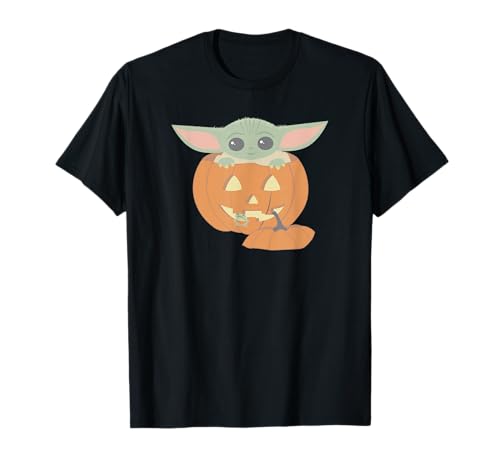 T-shirt Grogu Mandalorian Star Wars citrouille vêtement Halloween original geek